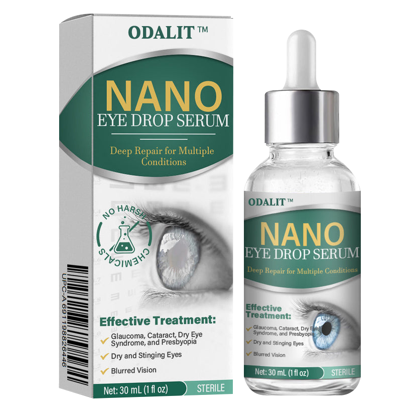 Made and Shipped from USA 💎💧ODALIT™ OptiFusion Nano Eye Drops Serum🔥 LAST DAY 80% OFF 💎