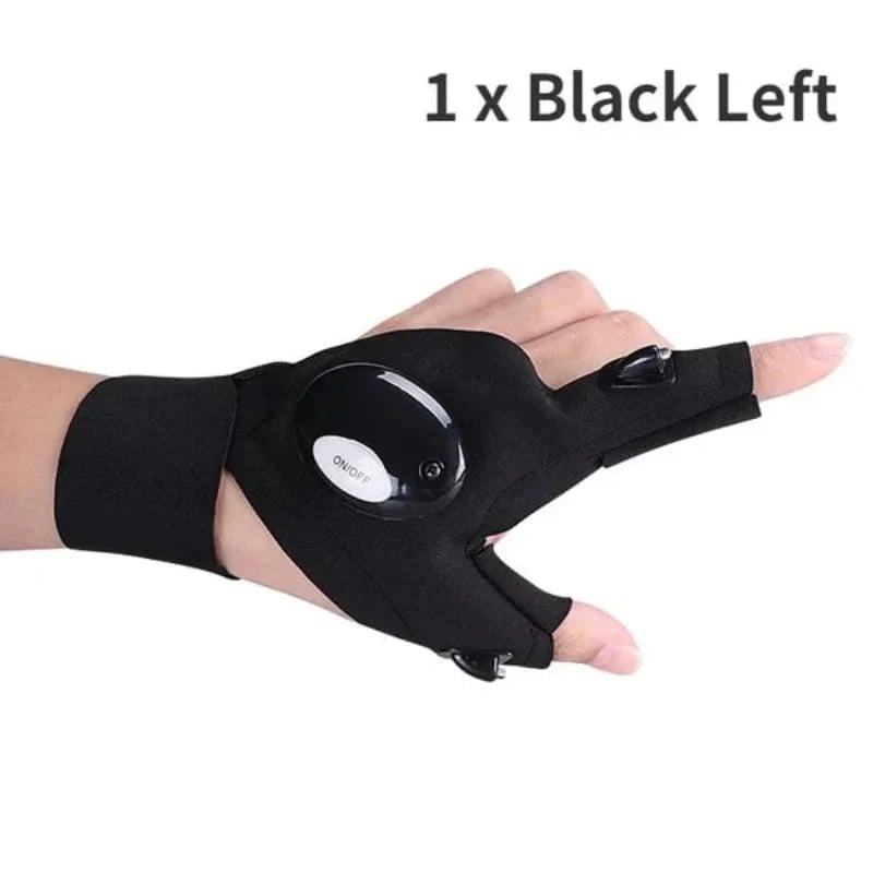 š„š„Hands-Free LED Half Finger Gloves