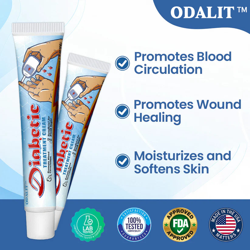 ODALIT™ VitaGluco Diabetes Treatment Cream 🧴💙🦶