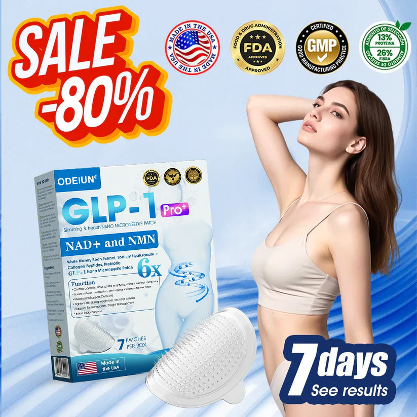 【Flash Sale🥇】ODEIUN® GLP-1 & NAD+ Slimming & health NANO MICRONEEDLE PATCH🇺🇸(Zero Pain. 24/7 Release | Lose 20lbs FAST | 90% Sugar Drop | )👨⚕️