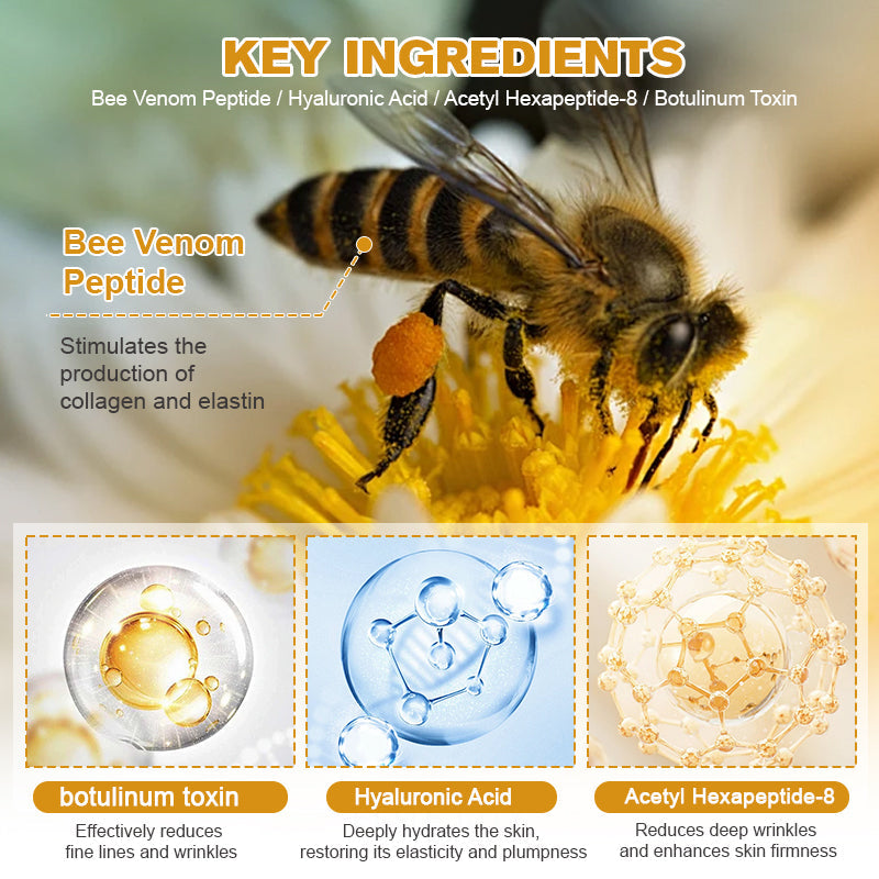 (Made and Shipped from USA) 🧑⚕️ODALIT™ Botox Bee Venom Wrinkle Removal Cream- LAST DAY 70% OFF🔥