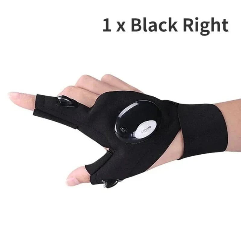 š„š„Hands-Free LED Half Finger Gloves