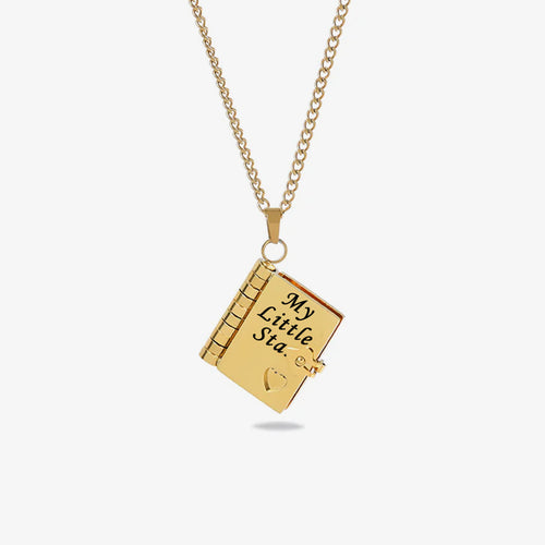 For Daughter/Son❤️ - My Little Star Book Necklace