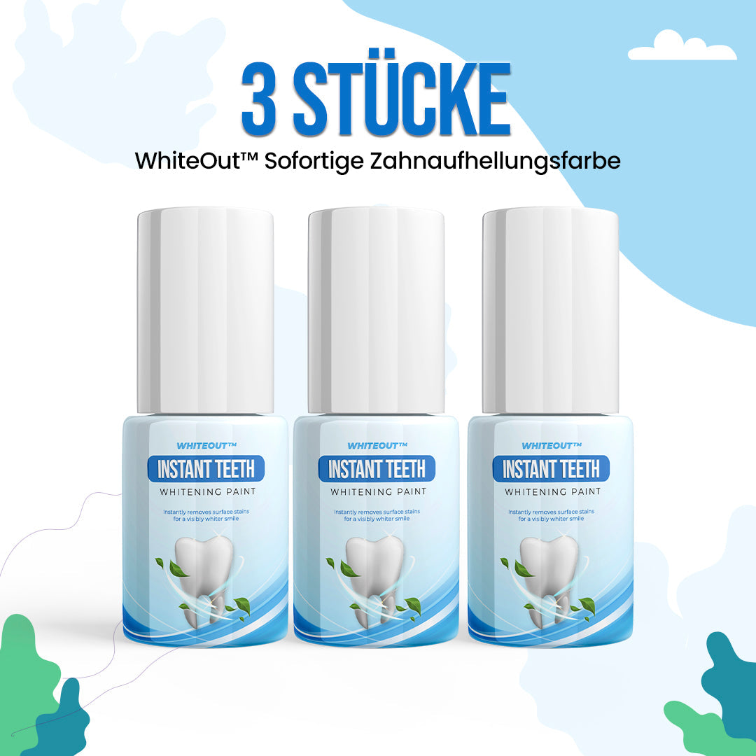 WhiteOut™ Sofortige Zahnaufhellungsfarbe