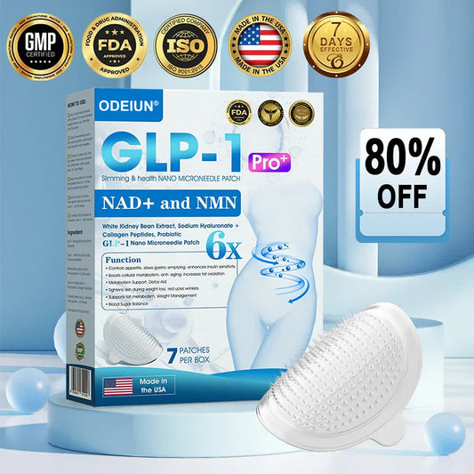 【Flash Sale🥇】ODEIUN® GLP-1 & NAD+ Slimming & health NANO MICRONEEDLE PATCH🇺🇸(Zero Pain. 24/7 Release | Lose 20lbs FAST | 90% Sugar Drop | )👨‍⚕️
