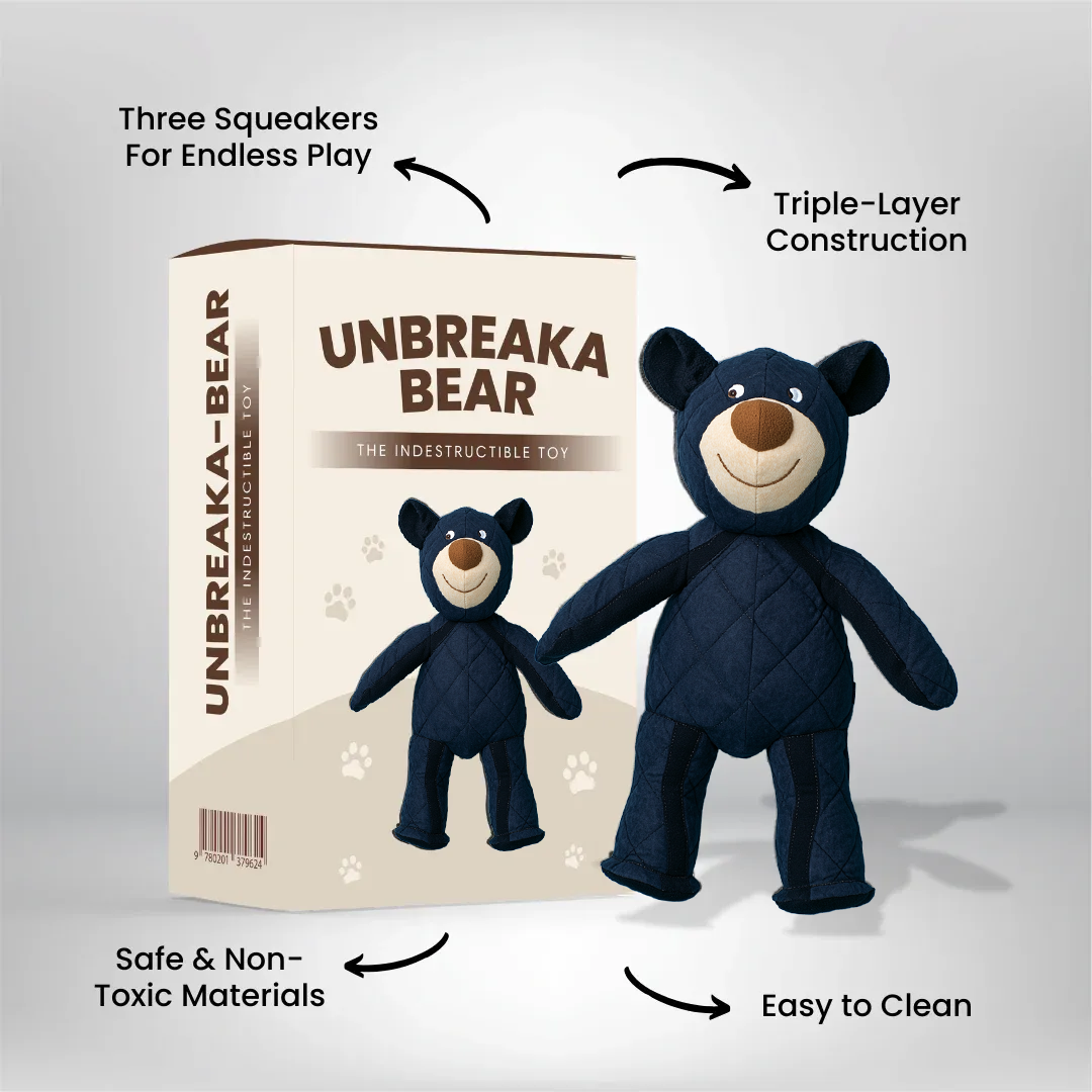 2025 New Unbreaka bear for frequent chewers🦮🐕‍🦺