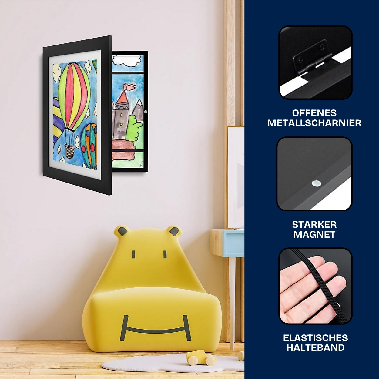 Art Frame For Your little Picasso - frame your child's drawings with love!