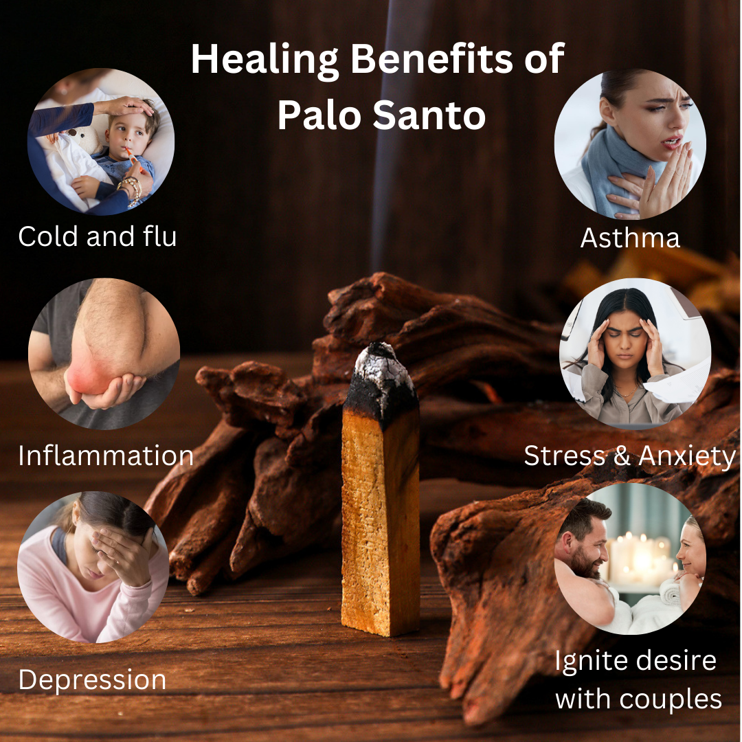 🔥PALO SANTO INCENSE STICKS✨(Free gift for first 300 orders)