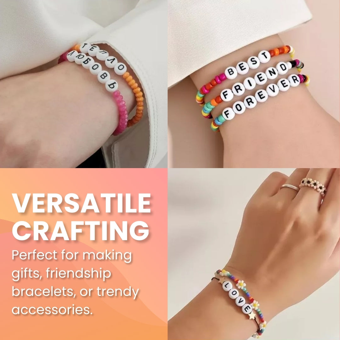 Clay DIY Beads Bracelet Making Kit