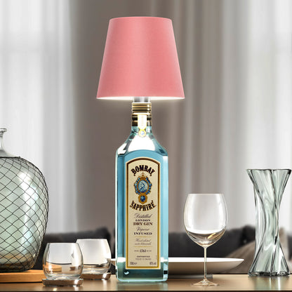 Wireless Bottle Lamp Shade