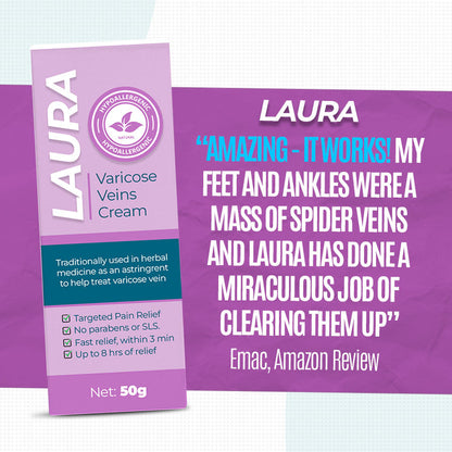 Laura Witch Hazel Varicose Veins Cream💦