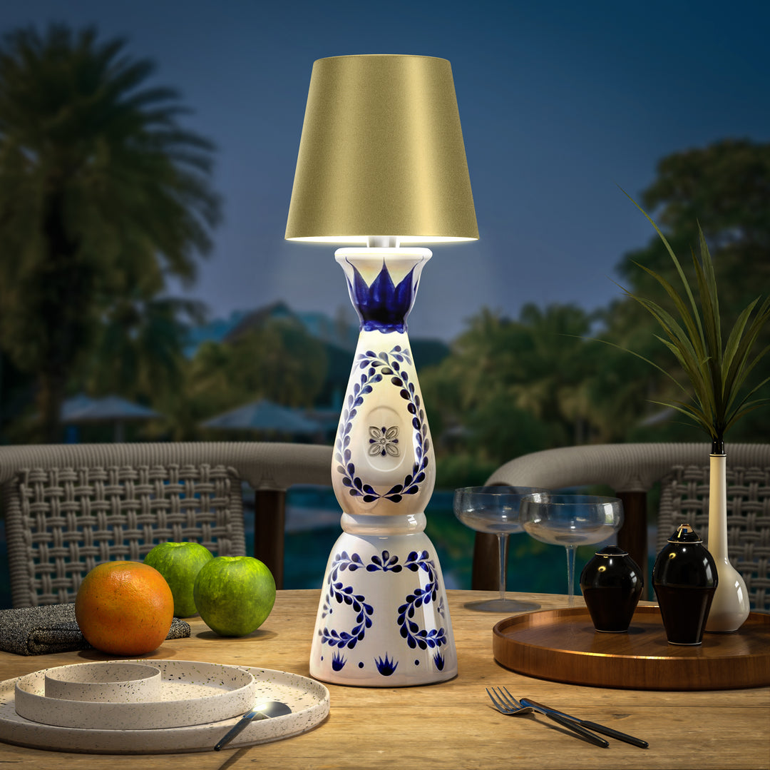 Wireless Bottle Lamp Shade