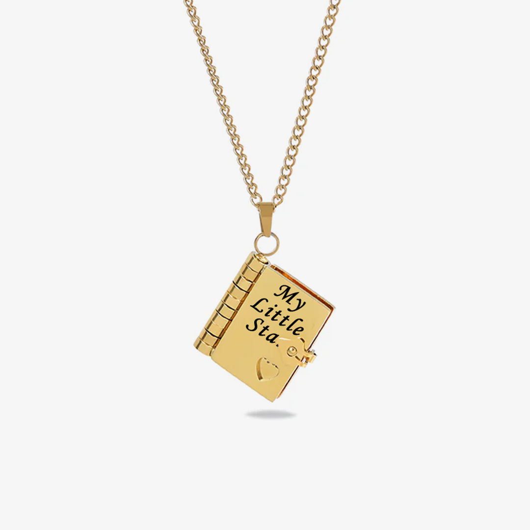 For Daughter/Son🌸 - My Little Star Book Necklace❤️